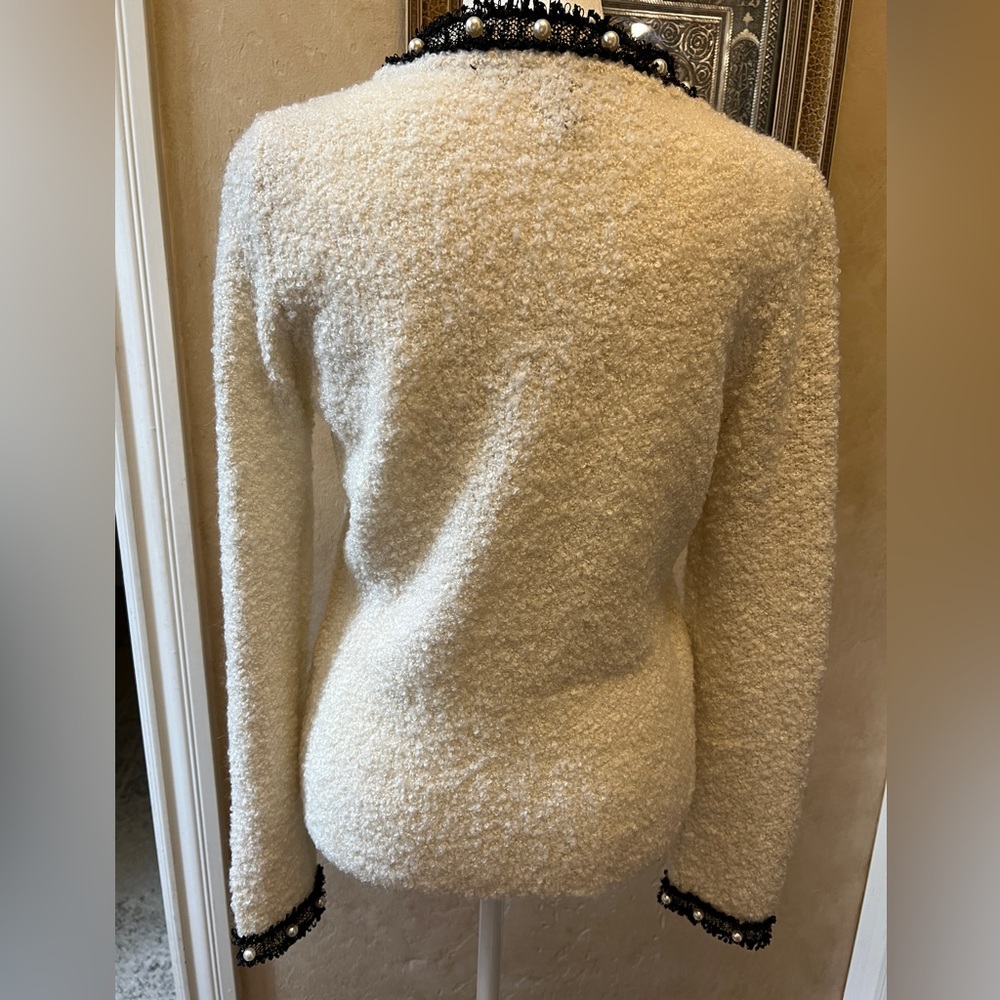 WHBM Faux Pearl Cardigan - Picture 2 of 5